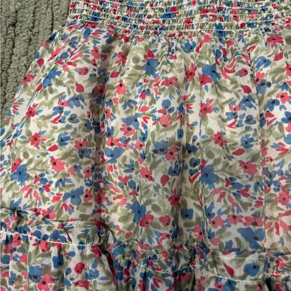 BB Dakota ruffle floral skirt lined mini - Picture 6 of 14